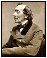 Hans Christian Andersen /N(1805-1875). Danish Author, With His Fairy Tale  Characters. Wood Engraving. Poster Print by Granger Collection - Item #  VARGRC0040548 - Posterazzi